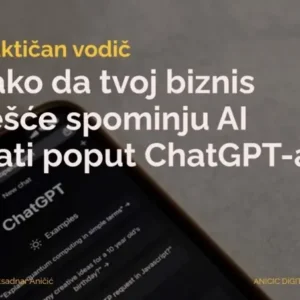 eBOOK: Optimizuj biznis za AI pretraživanje